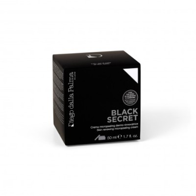 1 - Diego dalla Palma Black Secret, crema micro peeling dermo rinnovatrice, 50ml