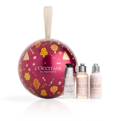 1 - L'Occitane Sweet Cherry Blossom Ornament Set