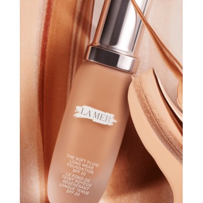 1 - La Mer The Soft Fluid Long Wear Foundation SPF 20 30 ml Tubo Liquido 340 Suede - W