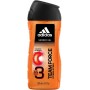 1 - Adidas Confezione Regalo Uomo Team Force, Eau de Toilette 50 ml e Gel Doccia Bagnoschiuma 3in1, 250 ml