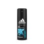 1 - Adidas Confezione Regalo Uomo Ice Dive, Eau de Toilette 50 ml, Deodorante Spray 150 ml, Trousse da Viaggio