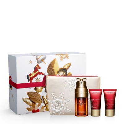 1 - Clarins Double Serum & Super Restorative Collection 4 pz