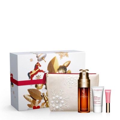 1 - Clarins Double Serum Festive Set 4 pz