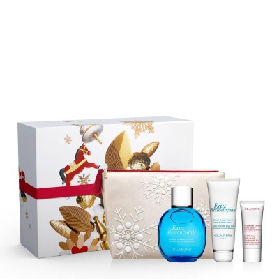 1 - Clarins Cofanetto Natale 2019 Eau Ressourçante