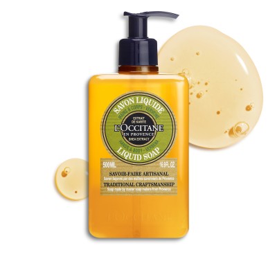 1 - L'Occitane Luxury Size Shea Verbena Hands & Body Liquid Soap 500ml