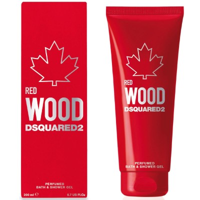 1 - Dsquared2 Red Wood Perfumed Bath & Shower Gel 250ml