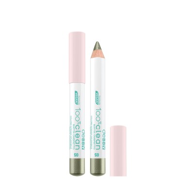 1 - deBBY 100%clean PENCIL EYESHADOW 05 olive green