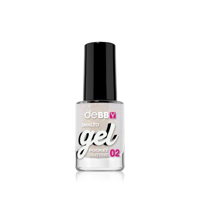 1 - deBBY gelPOCKET nail polish Gold Glitter