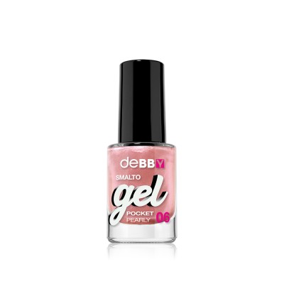 1 - deBBY gelPOCKET nail polish Pink Pearl