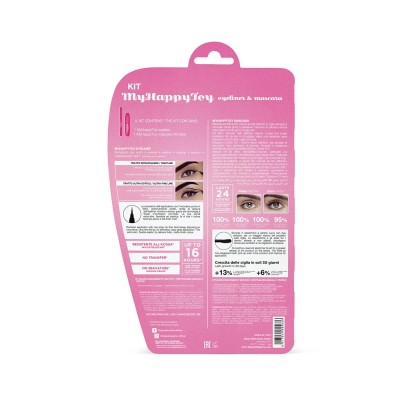 1 - Diego dalla Palma Kit Myhappytoy Eyeliner & Mascara - Myhappytoy Eyeliner 52 + Myhappytoy Mascara Mini Size 0.5g + 7.5ml