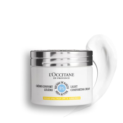 1 - L'Occitane Shea Light Comforting Face Cream SPF15 50ml