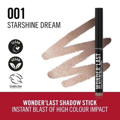 1 - Rimmel Wonder'Last Shadow Stick 001 Starshine Dream 1.64g