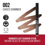 1 - Rimmel Wonder'Last Shadow Stick 002 Choco Shimmer 1.64g