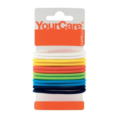 1 - YourCare PP455COL hair accessory Hair ties set 12 pc(s) Fabric