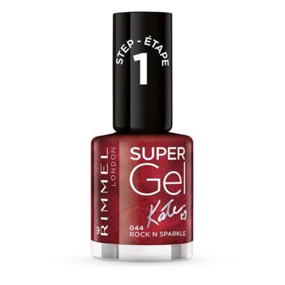 1 - Rimmel Super Gel Nail Polish 044 Rock N Sparkle 12ml