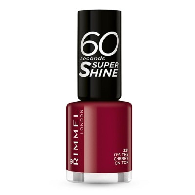 1 - Rimmel 60 seconds Supershine 321 Its the Cherry on Top