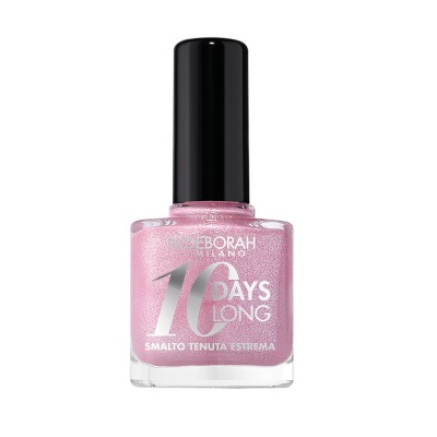 1 - Deborah Milano 10 Days Long nail polish 11 ml Pink Shimmer