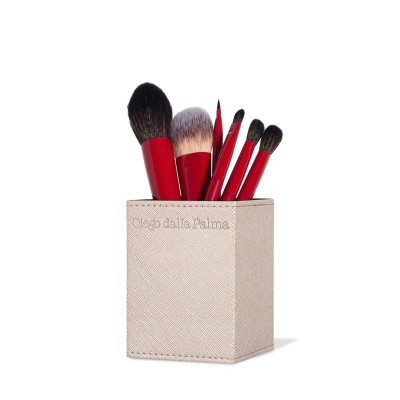 2 - Diego dalla Palma Essential Pro Brush Set - Set Pennelli Professionali Viso e Occhi