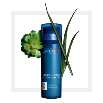 2 - Clarins Crema idratante per il viso Uomo Gel 50 ml