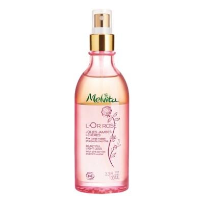 1 - Melvita L'Or Rose Duo olio e acqua gambe leggere bio 30ml