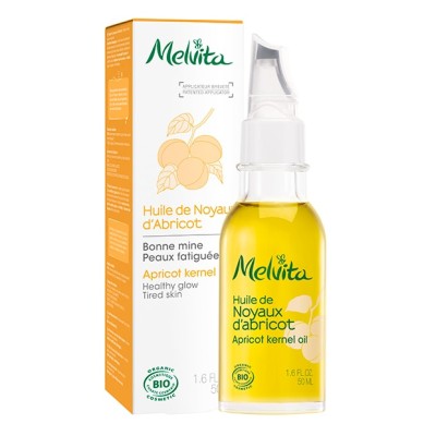 1 - Melvita Olio di mandorla di albicocca bio - viso e corpo 50ml