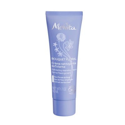 1 - Melvita Crema detergente esfoliante Bouquet Floral Detox 50ml
