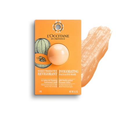 1 - L'Occitane Invigorating Face & Eye Mask Pod 6ml