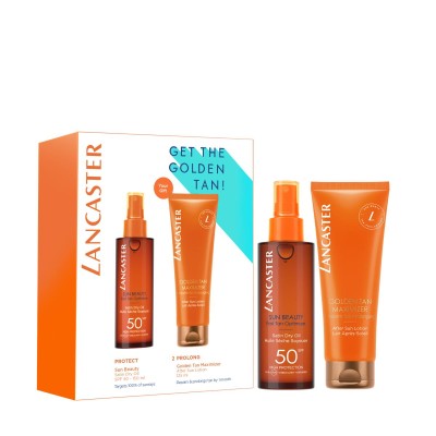 1 - Lancaster Sun Beauty + Golden Tan Maximizer 150ml/125ml