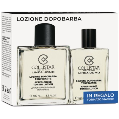 1 - Collistar Uomo Lozione Dopobarba Tonificante 100 ml + IN REGALO Lozione Dopobarba TL