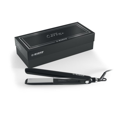 1 - KIEPE Professional 30 W, Nano titanium plate 90 x 24 mm, 4 levels temperature, 170°C - 230°C, 100-250 v, Black