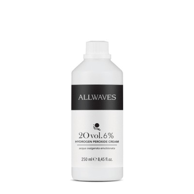 1 - Allwaves Acqua ossigenata emulsionata 20 vol. 9% 250 ml