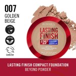 5 - Rimmel Lasting Finish Fondotinta Compatto 25h 007 Golden Beige
