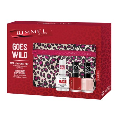 1 - Rimmel XMAS 24 Nail Pink Kit nail polish set