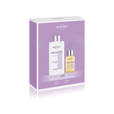 1 - Biopoint Kit Natale 2024 Cofanetto Hyaluplex Shampoo 250ml + Hyaluplex Hair Oil 50ml