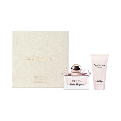 1 - Salvatore Ferragamo Signorina Eau De Parfum Spring Kit 30ml Eau De Parfum + 50ml Body Lotion