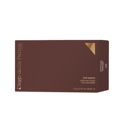 1 - Diego dalla Palma Earth Essence Face&Eye Palette 207 Multicolour, 3 x 2.8g