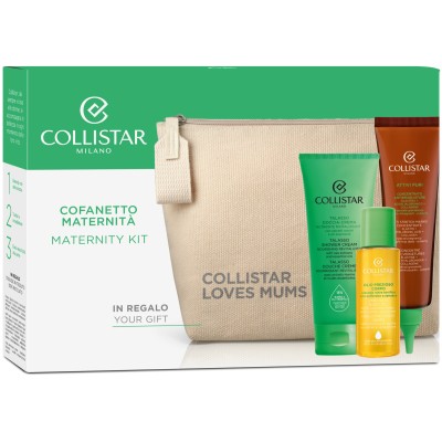 1 - Collistar Maternity Kit: Talasso shower cream 150 ml + Pure actives anti stretch marks concentrate elastin, hyaluronic acid,