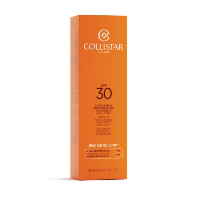 1 - Collistar Latte Spray Abbronzante Idratante SPF 30, 200 ml