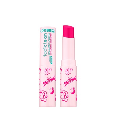 1 - deBBY 100% clean BALSAMO LABBRA 03 Lampone