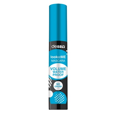 1 - deBBY lookatME VOLUME WATERPROOF eyelash mascara