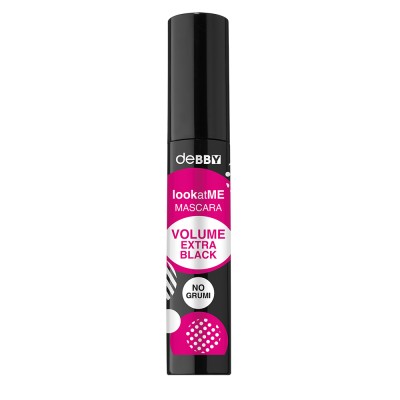 1 - deBBY lookatME VOLUME EXTRABLACK eyelash mascara