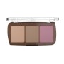 1 - Deborah Milano Face Trio Palette Contour & Sculpt 01 Light 43g