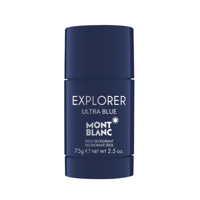 1 - Montblanc Explorer Ultra Blue deodorant stick 75g