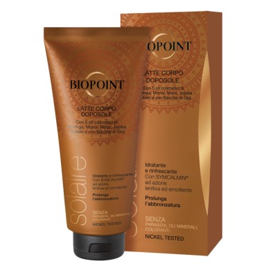 1 - Biopoint Crema doposole 400 ml Latte Corpo