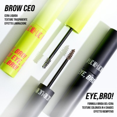 1 - Mulac Cosmetics Eye, Bro! Natural Brunette - Gel Sopracciglia Colorato