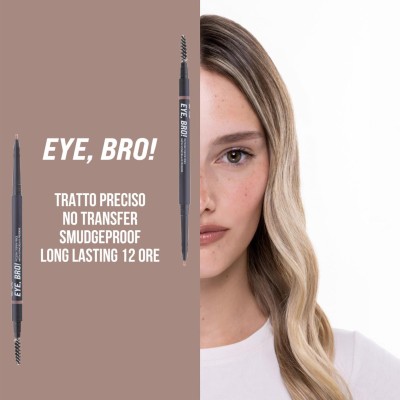1 - Mulac Cosmetics Eye, Bro! Ash Blonde - Matita Sopracciglia di Precisione