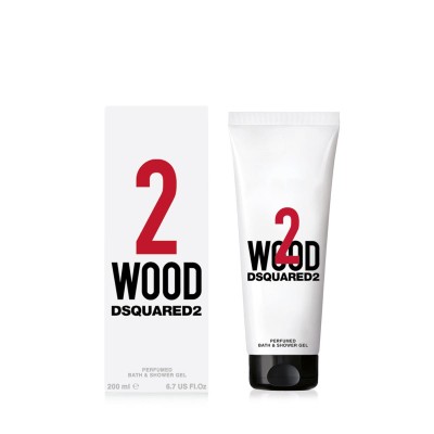 1 - Dsquared2 2Wood Perfumed Bath & Shower Gel 200 ml