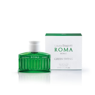 1 - Laura Biagiotti Roma Uomo Green Swing eau de toilette 40ml