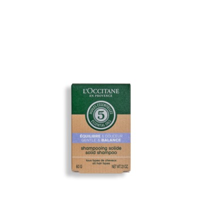 1 - L'Occitane Aromachologie Gentle & Balance Solid Shampoo, 60g