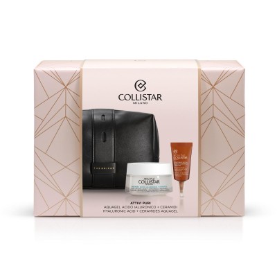 1 - Collistar Cofanetto Attivi Puri Aquagel Acido Ialuronico + Ceramidi